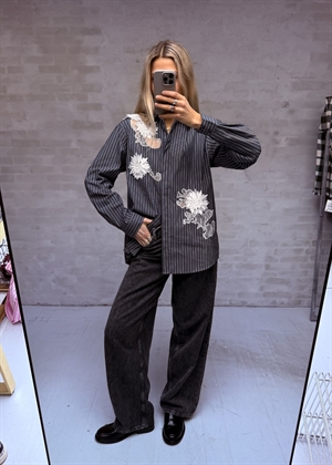 Shir skjorte Dark Grey Copenhagen Muse 